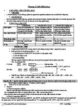 Lý thuyết và bài tập Hóa học Lớp 10 - Chương 3 Liên kết hóa học - Anh Đào